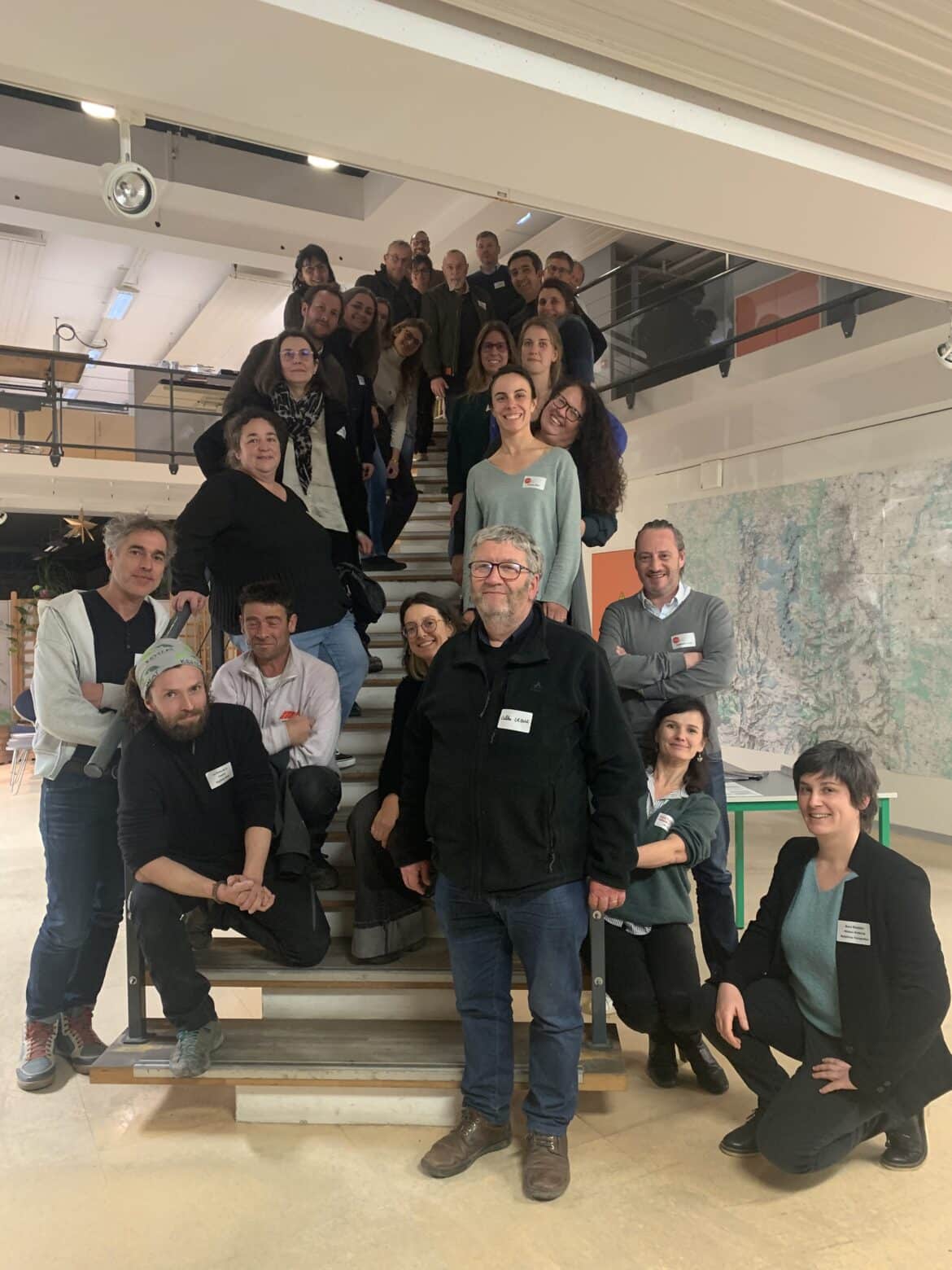 Réunie dans les locaux d’Euclid Ingénierie, une trentaine de représentants du monde coopératif du Puy-de-Dôme a participé à l’assemblée des vœux organisé par l’URSCOP Auvergne Rhône Alpes, événement annuel ayant lieu simultanément à Annecy, Beaumont, Crest, Grenoble, Lyon, Péronnas et Saint-Etienne.