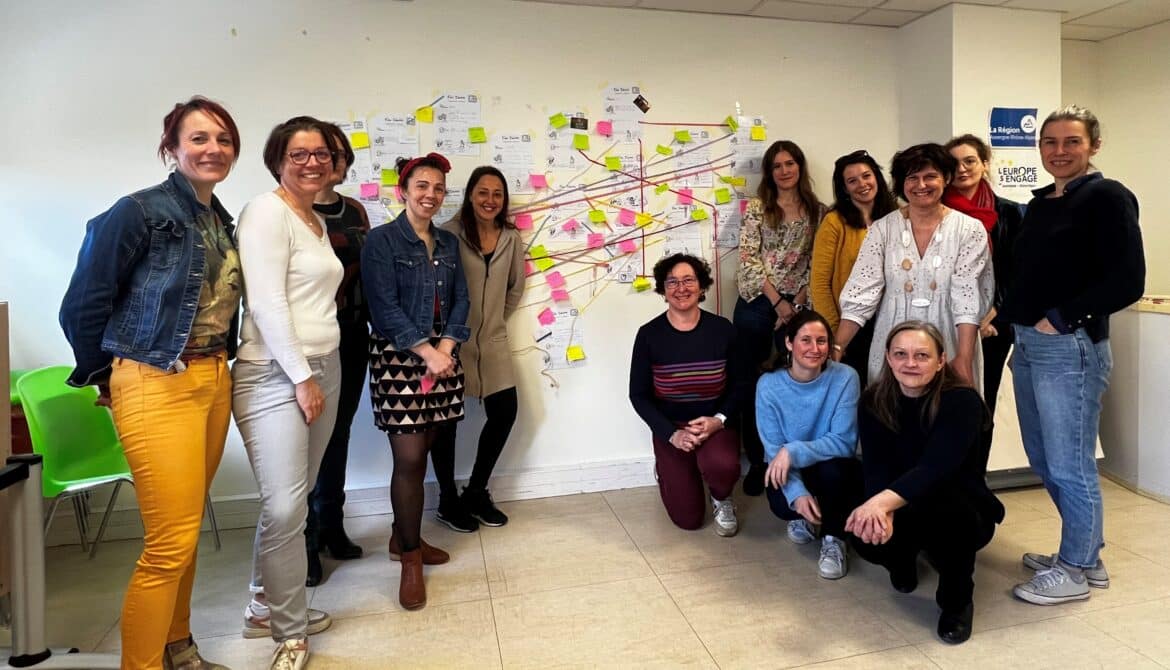 Un grand merci à Geraldine Lafitte d’avoir improvisé un temps de présentation et de connexions, grâce à son expertise dans la facilitation graphique, lors de notre dernier petit déjeuner des entrepreneurs.